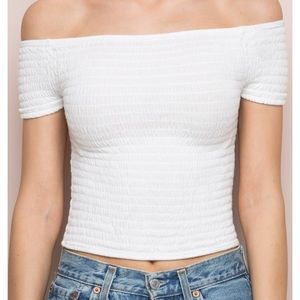 Brandy Melville Black Charlene Top